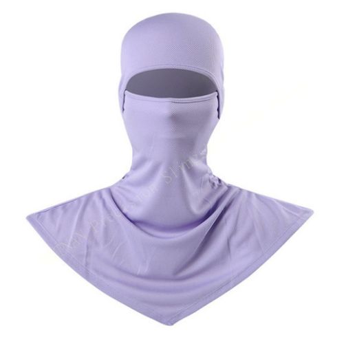 Masque Cagoule De Protection Solaire Pour Homme Et Femme,Couvre-Cou Long,Cyclisme,Moto,Pêche,Ski,Été