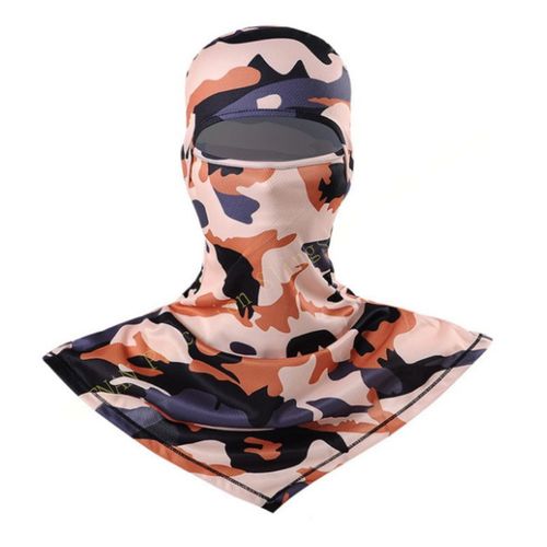 Masque Cagoule De Protection Solaire Pour Homme Et Femme,Couvre-Cou Long,Cyclisme,Moto,Pêche,Ski,Été