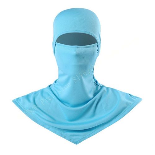 Masque Cagoule De Protection Solaire Pour Homme Et Femme,Couvre-Cou Long,Cyclisme,Moto,Pêche,Ski,Été