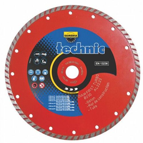 DISQUE DIAMANT BETON D.230 TD FIRST BV
