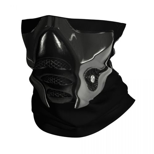 Écharpe De Protection Mortal Kombat Scorpion,Ontaribandana,Neck Gaclauv,Face Planchers F Cover,Ninja Game Cosplay Sauna Wear,Tube Balaclava