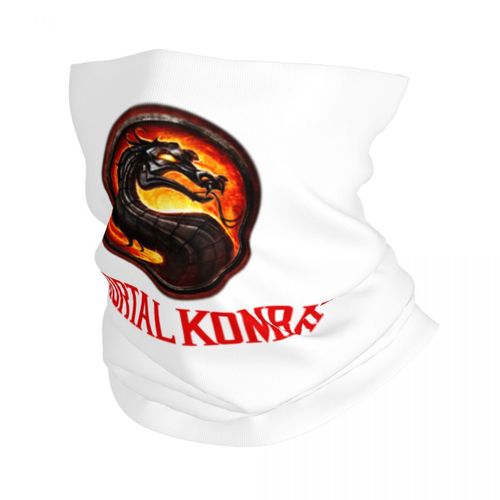 Écharpe De Protection Mortal Kombat Scorpion,Ontaribandana,Neck Gaclauv,Face Planchers F Cover,Ninja Game Cosplay Sauna Wear,Tube Balaclava