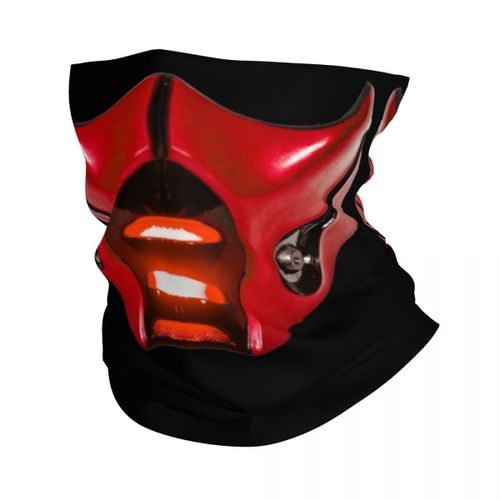 Écharpe De Protection Mortal Kombat Scorpion,Ontaribandana,Neck Gaclauv,Face Planchers F Cover,Ninja Game Cosplay Sauna Wear,Tube Balaclava