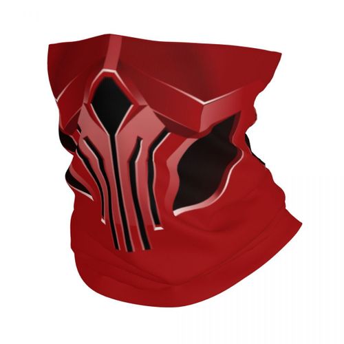 Écharpe De Protection Mortal Kombat Scorpion,Ontaribandana,Neck Gaclauv,Face Planchers F Cover,Ninja Game Cosplay Sauna Wear,Tube Balaclava