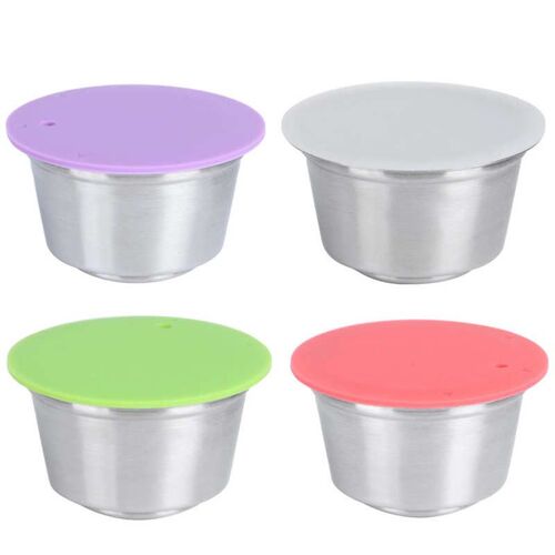 Capsules De Caf¿¿ R¿¿utilisables Et Rechargeables, En Acier Inoxydable, Adapt¿¿es ? La Machine ? Caf¿¿ Dolce Gusto 9109-May14A00214