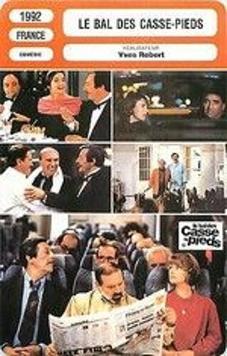 Fiche Monsieur Cinema Le Bal Des Casse-Pieds