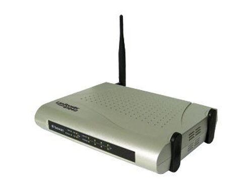 BeWAN LanBooster 8104G - Routeur sans fil - modem ADSL - commutateur 4 ports - 802.11b/g