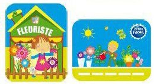 2 Magnets Fleuriste - Petits Filous De Yoplait (2010)