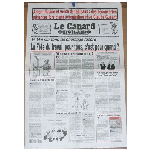 Le Canard Enchaîné 4827