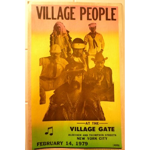 Affiche De Concert Village People