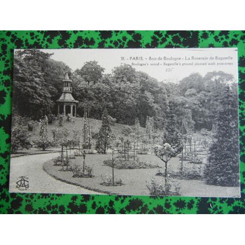 38 Bois Deboulogne - La Roseraie De Bagatelle