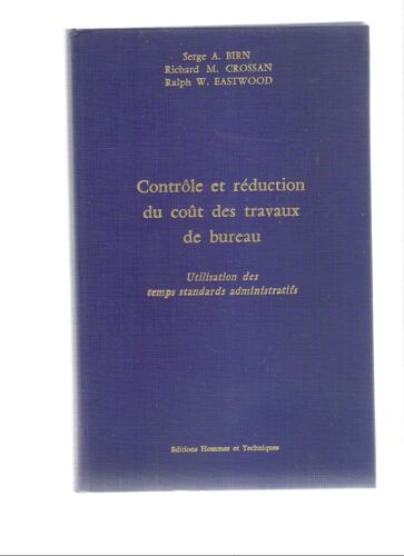 Contrôle Et Réduction Du Coût Des Travaux De Bureau