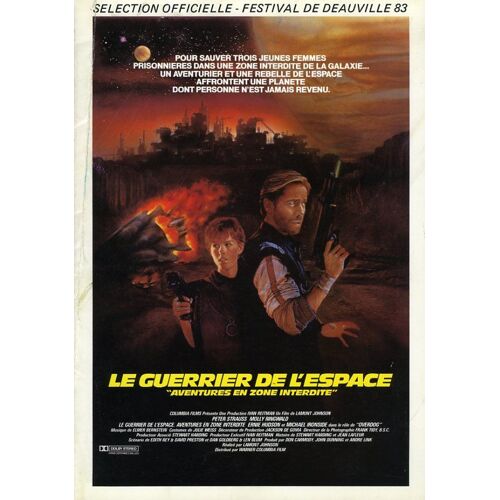 Le Guerrier De L'espace, Synopsis Dépliant, De Lamont Johnson, Avec Peter Strauss, Molly Ringwald