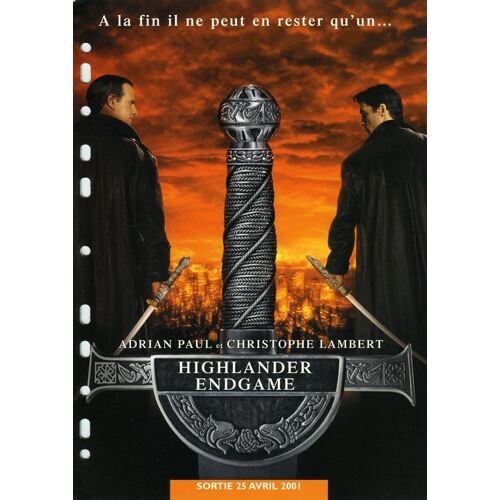Highlander: Endgame, Synopsis, Douglas Aarniokoski Avec Adrian Paul, Christophe Lambert, Bruce Payne