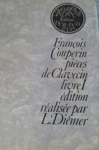 Pièces De Clavecin Livre 1
