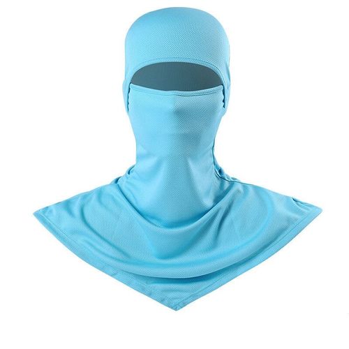 Cagoule De Protection Solaire Pour Homme Et Femme,Couvre-Cou Long,Masque Facial,Cyclisme,Moto,Pêche,Ski,Été