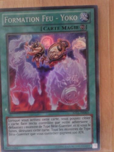 Jotl-Fr065 - Formation Feu - Yoko - Yu Gi Oh! - Français - 2nde Édition - Super Rare - Sr