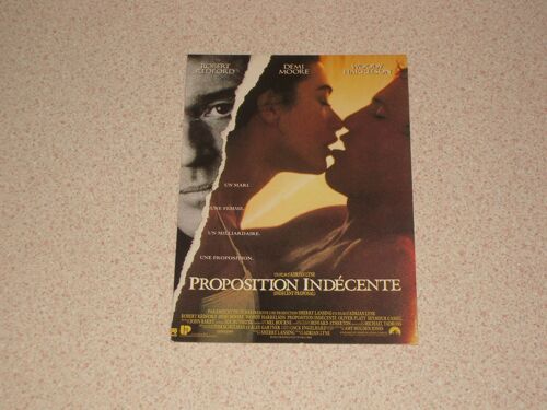 Proposition Indécente , Carte Postale De 1993