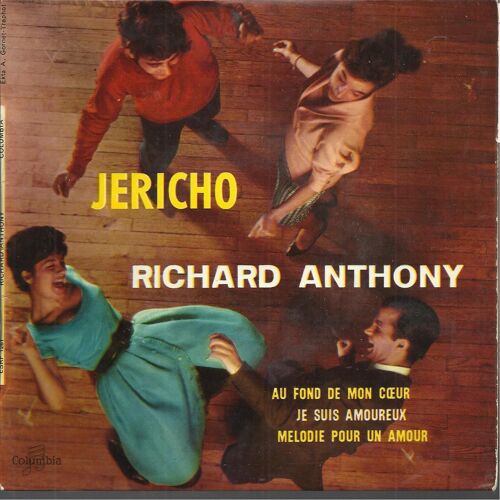Jericho (G. Aber, A. Rouvre, Claude Bolling) 2'35 - Mélodie Pour Un Amour (F. Gerald, S. Edwards) 2'50 / Au Fond De Mon Coeur (C. Nougaro, Ch. Chevallier) 2'30 - Je Suis Amoureux  (Anthony, Marshall)