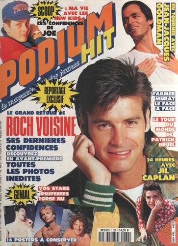 Podium 237 1991 Voisine/Murat Farmer/Kaas/Huster/Lavoine/Goldman/Travolta/Caplan/Barney/Deluc/Serra