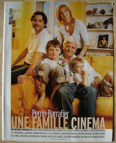 Paris Match 2882, Coupure De Presse, Jacques Perrin, Christophe Barratier