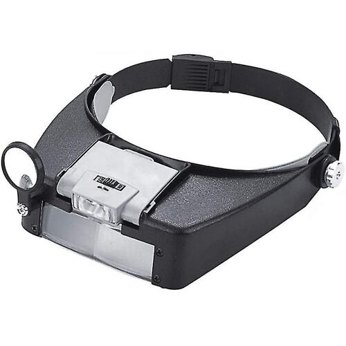 Loupe Avec Loupe Mains Libres Lunettes De Tête Led