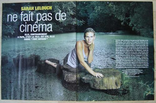 Paris Match 2880, Coupure De Presse, Sarah Lelouch