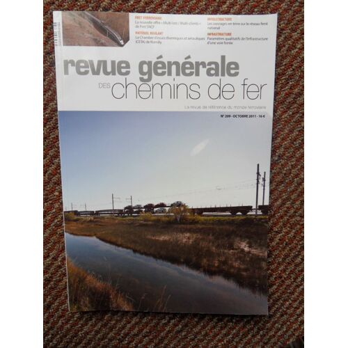 Revue Generale Des Chemins De Fer N°209-Octobre 2011