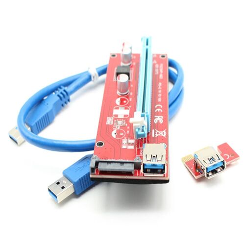 Câble d'extension PCI-E 1X à 16X, câbles d'ordinateur et connecteurs, vente en gros