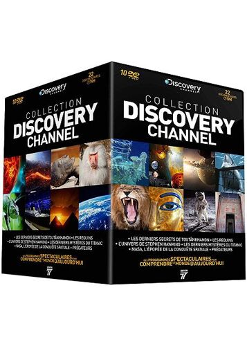 Collection Discovery Channel : L'univers Vu Par Stephen Hawking + Toutankhamon + Titanic + Prédateurs + Les Requins + Nasa