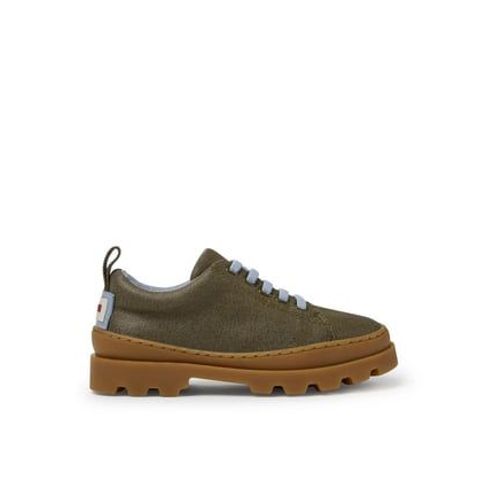 Camper - Chaussures À Lacets Unisex Brutus - Vert - 28