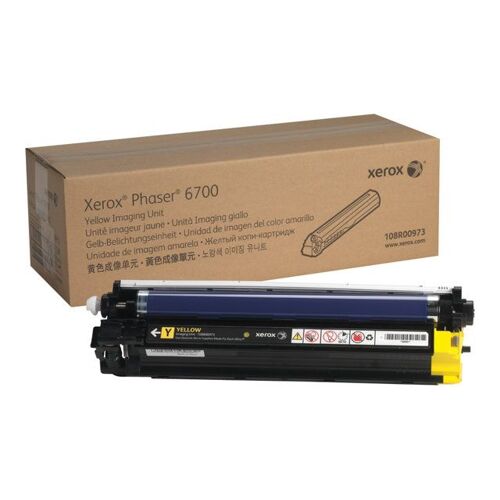 Xerox - Jaune - unité de mise en image de l'imprimante - pour Phaser 6700Dn, 6700DT, 6700DX, 6700N, 6700V_DNC