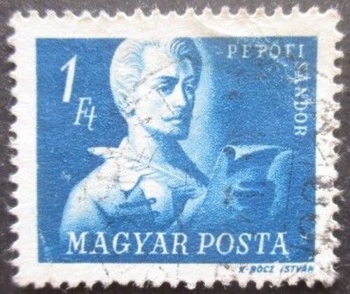 Hongrie N°865 Sandor Petofi Oblitéré