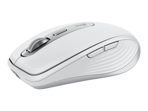 Logitech MX Anywhere 3S - Souris - optique - 6 boutons - sans fil - Bluetooth - gris pâle