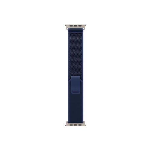 Apple Trail Loop - Boucle Pour Montre Intelligente - 49 Mm, Finition Titane Naturel - Taille M/L - Bleu