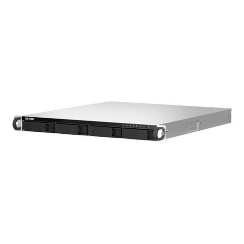 QNAP TS-464U-RP - Serveur NAS - 4 Baies - rack-montable - SATA 6Gb/s - RAID 0, 1, 5, 6, JBOD, 10 - RAM 8 Go - 2.5 Gigabit Ethernet - iSCSI support - 1U