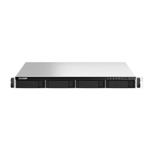 QNAP TS-464 - Serveur NAS - 4 Baies - rack-montable - SATA 6Gb/s - RAID 0, 1, 5, 6, JBOD, 10 - RAM 8 Go - 2.5 Gigabit Ethernet - iSCSI support - 1U