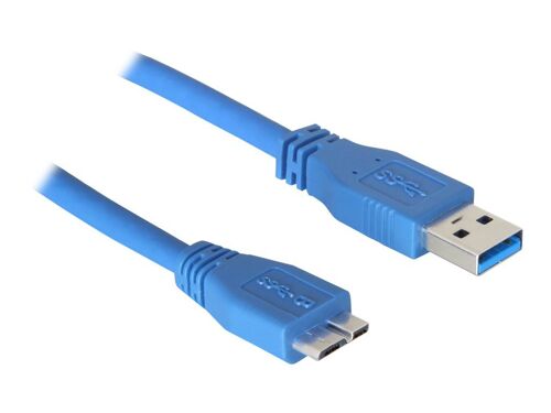 Delock - Câble USB - Micro-USB Type B (M) pour USB type A (M) - USB 3.0 - 5 m