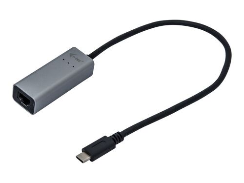 i-Tec USB-C Metal Gigabit Ethernet Adapter - Adaptateur réseau - USB-C 3.1 - Gigabit Ethernet x 1 - gris sidéral