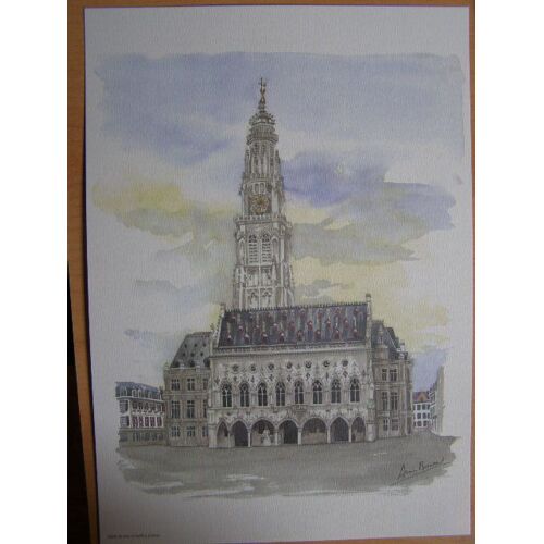Arras, Une Ballade En Aquarelles