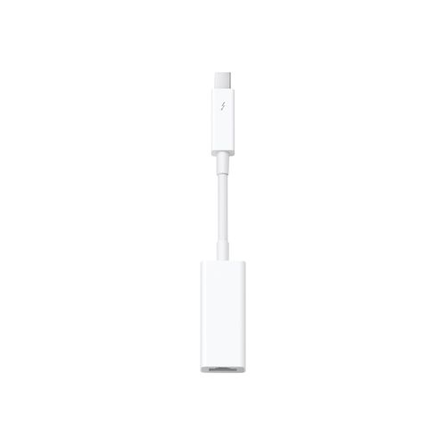Apple Thunderbolt to Gigabit Ethernet Adapter - Adaptateur réseau - Thunderbolt - Gigabit Ethernet - pour iMac with Retina 4K display (Late 2015), with Retina 5K display (Late 2014, Late 2015...