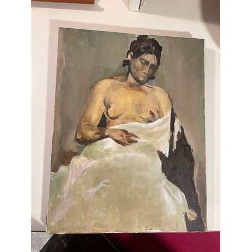 Tableau Peinture À L'huile 27x35