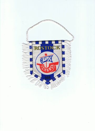 Fanion Football Rostock F.C Hansa  D.D.R