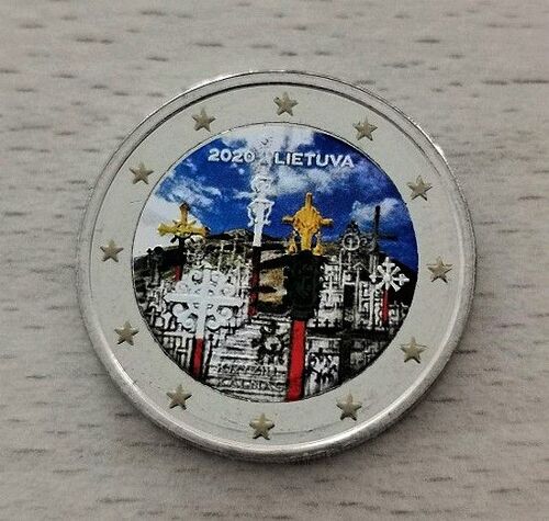 Lituanie 2020 - Colline Des Croix - 2 Euros Commémorative Couleur - In Farbe - Colored - Coloriert