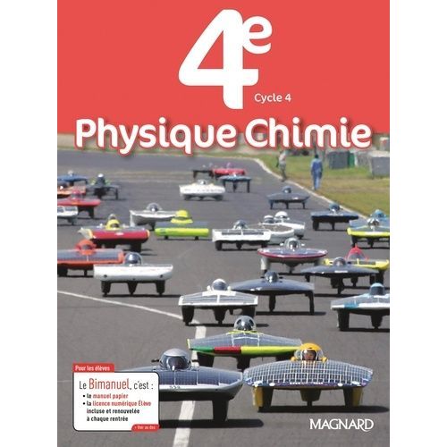 Physique Chimie 4e Cycle 4 - Edition 2017
