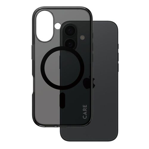 Panzerglass Coque Care Smokey Urban Combat Magsafe Iphone 16 Noir