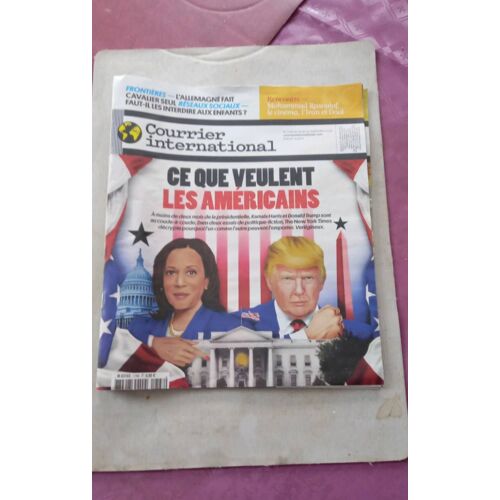 Courrier International...1768...Ce Que Veulent Les Americains
