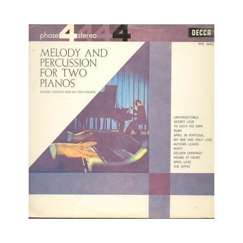 Melody And Percussion For Two Pianos