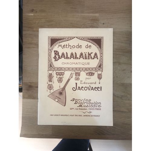 Methode De Balalaika Chromatique