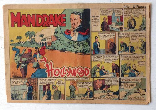 Mandrake À Hollywood - S.A.G.E. Collection À 8 Francs, 1946 Opera Mundi (Récit Complet De Bandes Dessinées)
